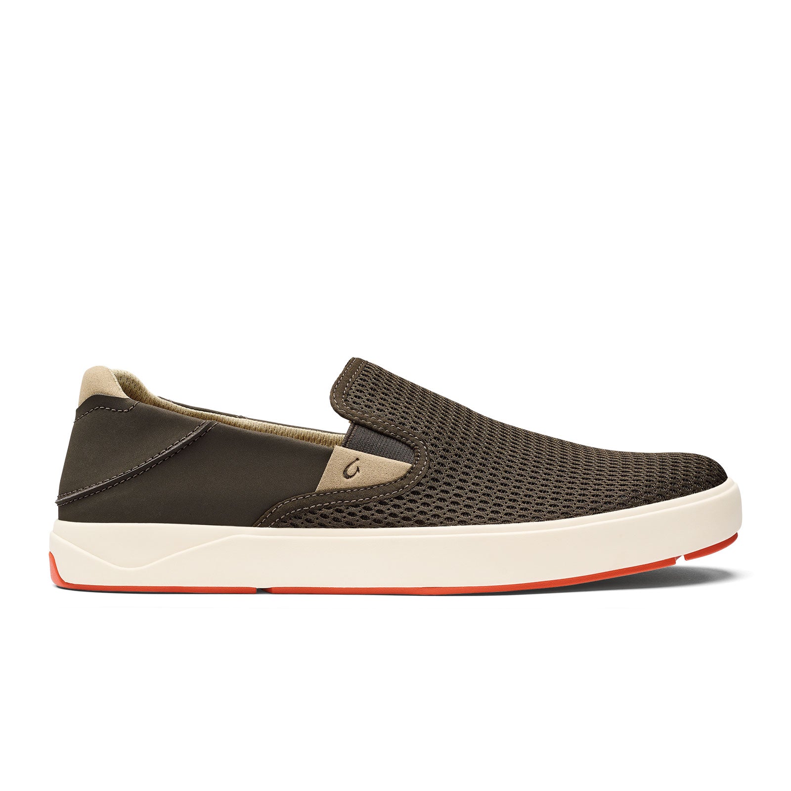 OluKai Lae'ahi Slip On Sneaker (Men) Kona/Kona The Heel Shoe Fitters