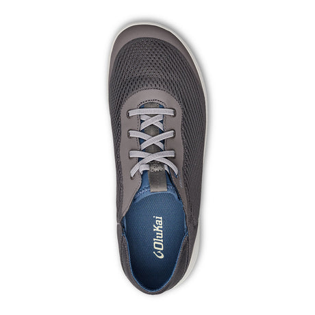 OluKai Moku Pae Lace Up (Men) - Pavement/Vintage Blue Athletic - Athleisure - The Heel Shoe Fitters