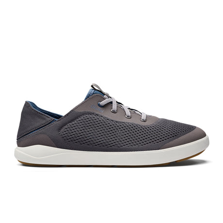 OluKai Moku Pae Lace Up (Men) - Pavement/Vintage Blue Athletic - Athleisure - The Heel Shoe Fitters