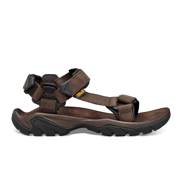 Teva Terra Fi 5 Universal Leather Active Sandal (Men) - Turkish Coffee Sandals - Active - The Heel Shoe Fitters