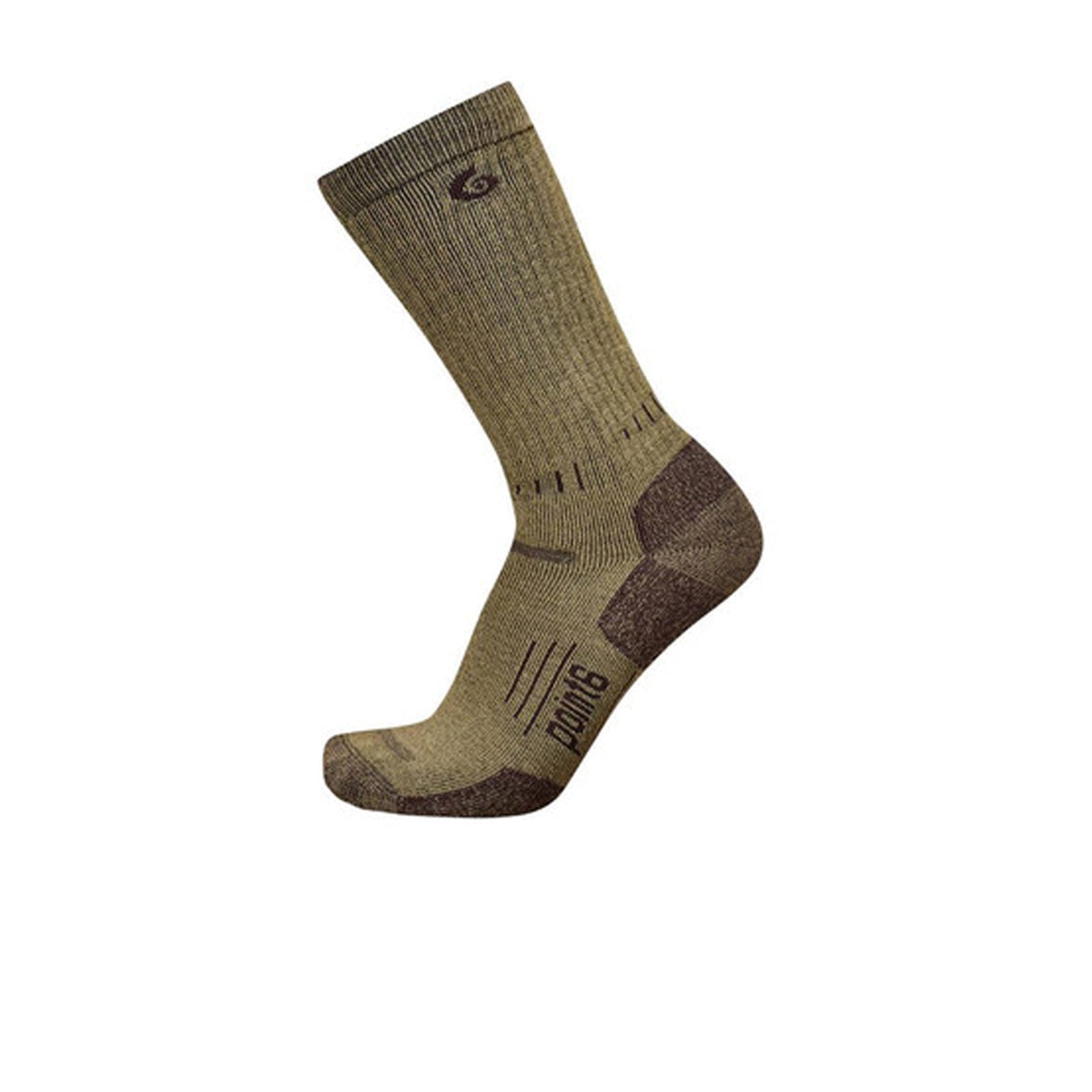 Point6 Tactical Defender Mid (Men) - Coyote Brown Socks - Life - Mid Calf - The Heel Shoe Fitters