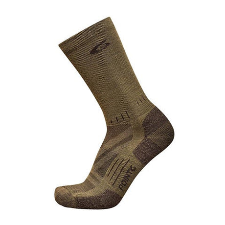 Point6 Tactical Tracker Extra Light Crew (Men) - Coyote Brown Accessories - Socks - Lifestyle - The Heel Shoe Fitters