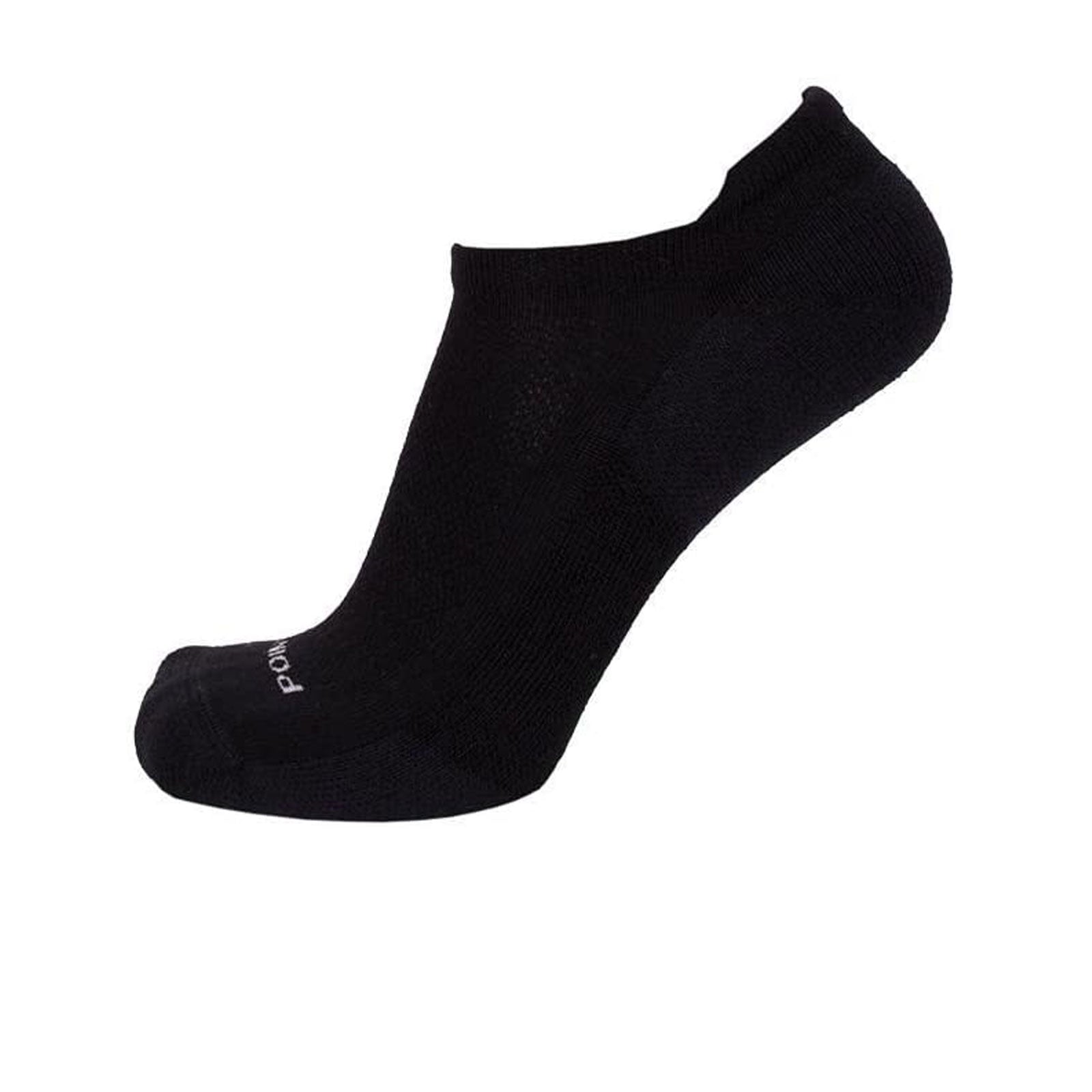 Point6 37.5 Extra Light Micro (Women) - Black Socks - Perf - Micro - The Heel Shoe Fitters
