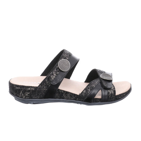 Romika Fidschi 22 Slide Sandal (Women) - Black Sandals - Slide - The Heel Shoe Fitters