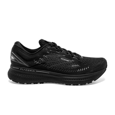 Brooks Glycerin 19 Running Shoe (Men) - Black/Ebony Athletic - Running - Neutral - The Heel Shoe Fitters