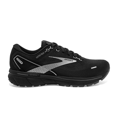 Brooks Ghost 14 GTX (Men) - Black/Black/Ebony Athletic - Running - Neutral - The Heel Shoe Fitters