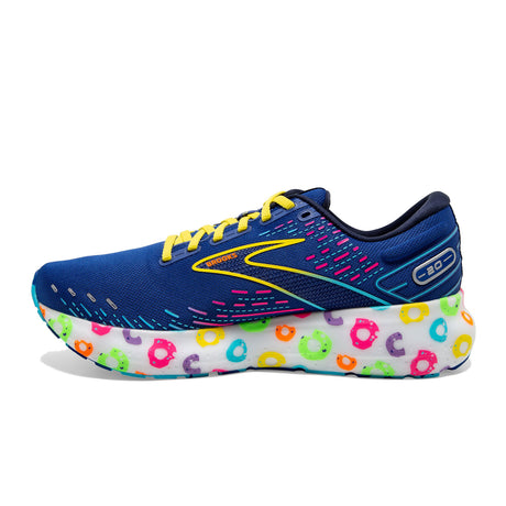 Brooks Glycerin 20 (Men) - Blue/Peacoat/Yellow Athletic - Running - The Heel Shoe Fitters