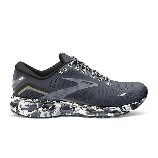 Brooks Ghost 15 Running Shoe (Men) - Ebony/Black/Oyster Athletic - Running - The Heel Shoe Fitters