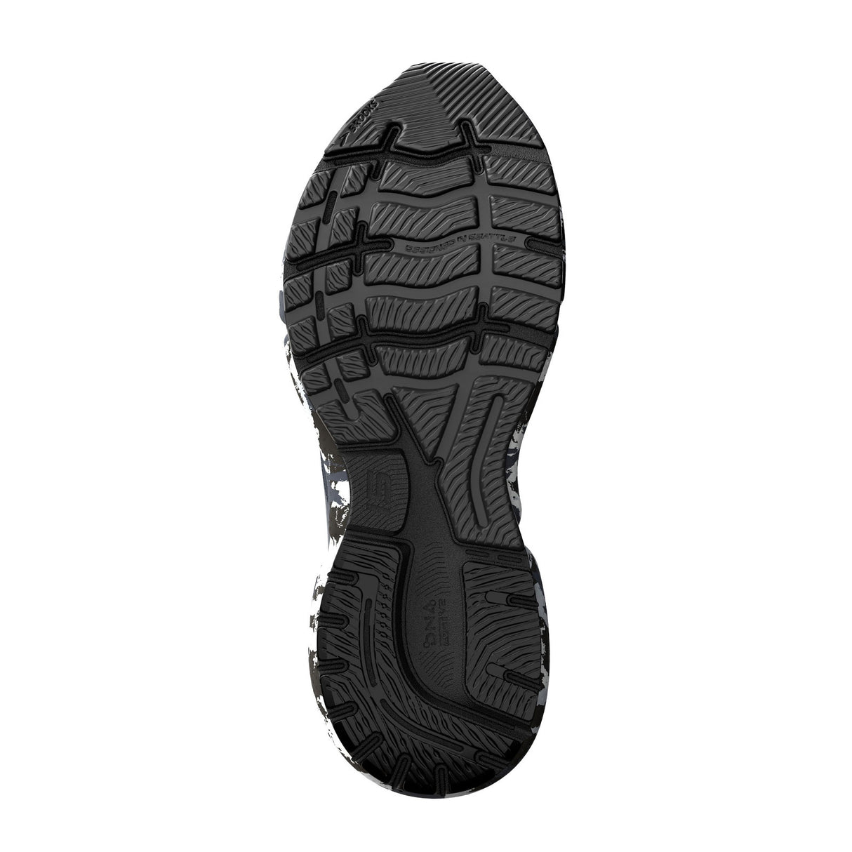 Brooks Ghost 15 Running Shoe (Men) - Ebony/Black/Oyster Athletic - Running - The Heel Shoe Fitters
