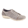 Naot Avena Lace Up (Women) - Light Gray/Silver Threads/Smoke Gray Dress-Casual - Lace Ups - The Heel Shoe Fitters
