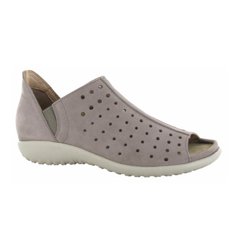 Naot Hikoi Slip On (Women) - Stone Nubuck Dress-Casual - Slip Ons - The Heel Shoe Fitters