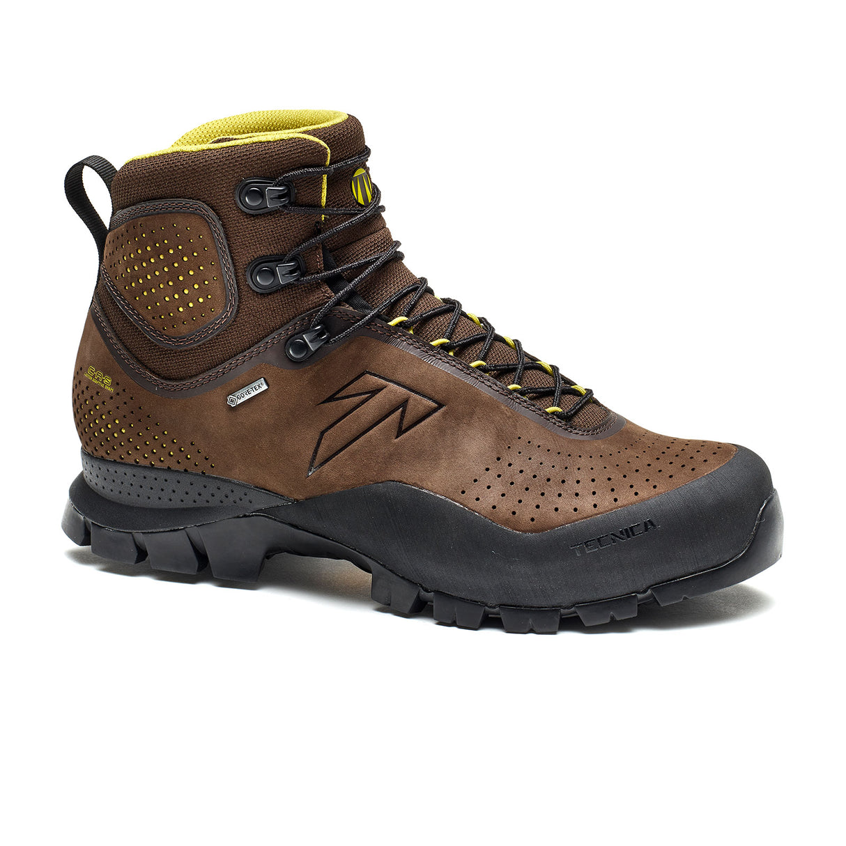 Tecnica Forge GTX Mid Hiking Boot (Men) - Coffee/Green Boots - Hiking - Mid - The Heel Shoe Fitters