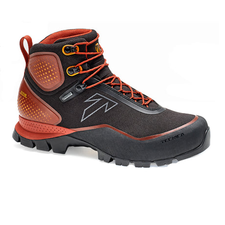 Tecnica Forge S GTX (Men) - Black/Orange Boots - Hiking - Mid - The Heel Shoe Fitters