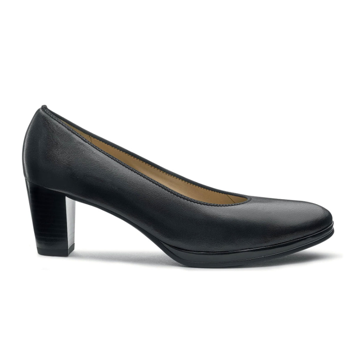 Ara Ophelia Pump (Women) - Black Nappa Leather Dress-Casual - Heels - The Heel Shoe Fitters