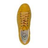 Ara Alexandria Sneaker (Women) - Yellow Suede Dress-Casual - Lace Ups - The Heel Shoe Fitters