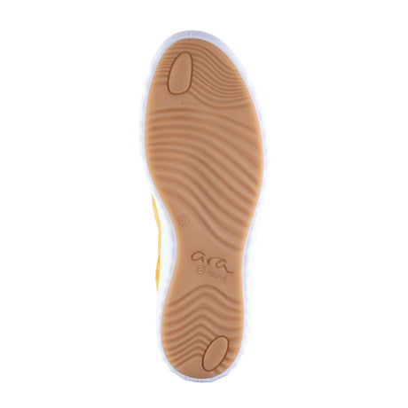 Ara Alexandria Sneaker (Women) - Yellow Suede Dress-Casual - Lace Ups - The Heel Shoe Fitters