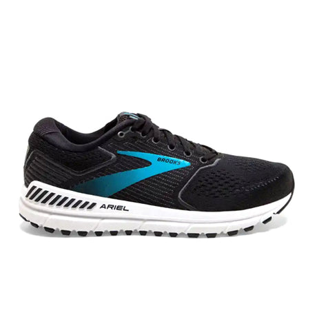 Brooks Ariel 20 (Women) - Black/Ebony/Blue Athletic - Running - Cushion - The Heel Shoe Fitters