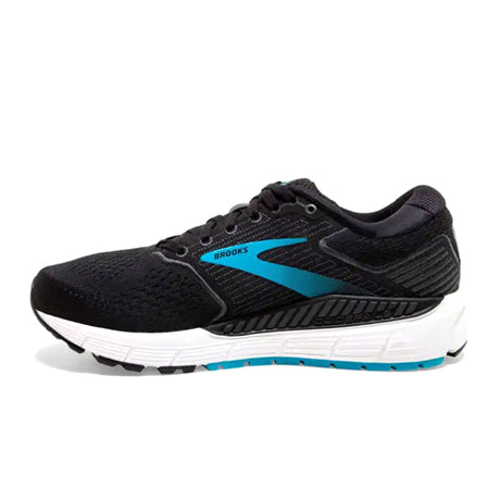 Brooks Ariel 20 (Women) - Black/Ebony/Blue Athletic - Running - Cushion - The Heel Shoe Fitters