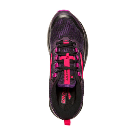 Brooks Caldera 5 Running Shoe (Women) - Black/Fuschia/Purple Athletic - Running - The Heel Shoe Fitters