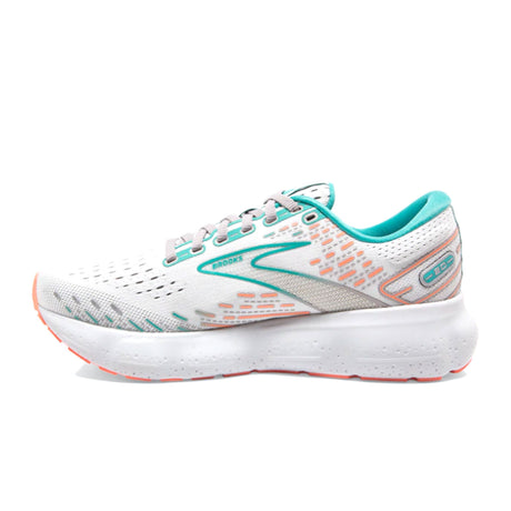 Brooks Glycerin 20 (Women) - Oyster/Latigo Bay/Coral Athletic - Running - Stability - The Heel Shoe Fitters