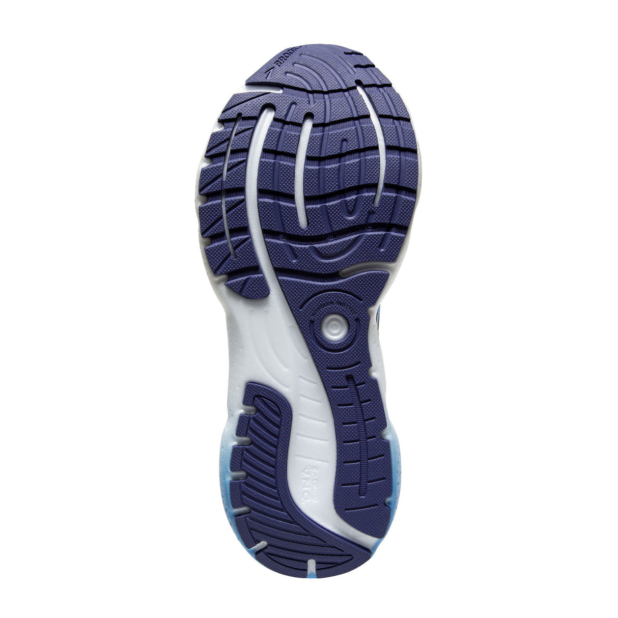 Brooks Glycerin 20 (Women) - Blissful Blue/Peach/White Athletic - Running - Stability - The Heel Shoe Fitters