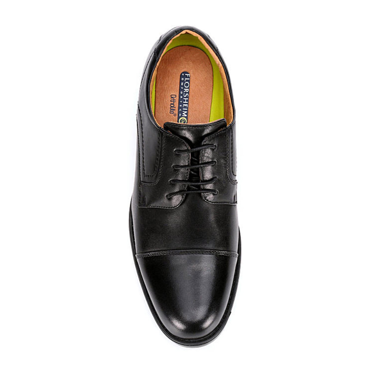 Florsheim Midtown Cap Toe Oxford (Men) - Black Dress-Casual - Oxfords - The Heel Shoe Fitters