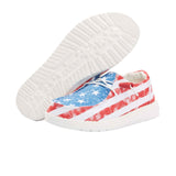 Hey Dude Wendy Patriotic Slip On (Women) - Star Spangled Dress-Casual - Slip Ons - The Heel Shoe Fitters