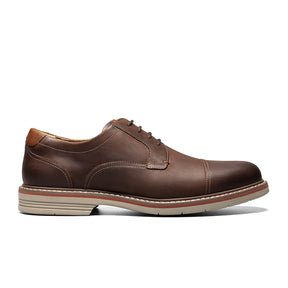 Florsheim Norwalk Cap Toe Oxford (Men) - Brown Crazy Horse Dress-Casual - Oxford - The Heel Shoe Fitters
