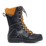 Martino Banff (Women) - Black/Mustard Boots - Winter - Mid Boot - The Heel Shoe Fitters