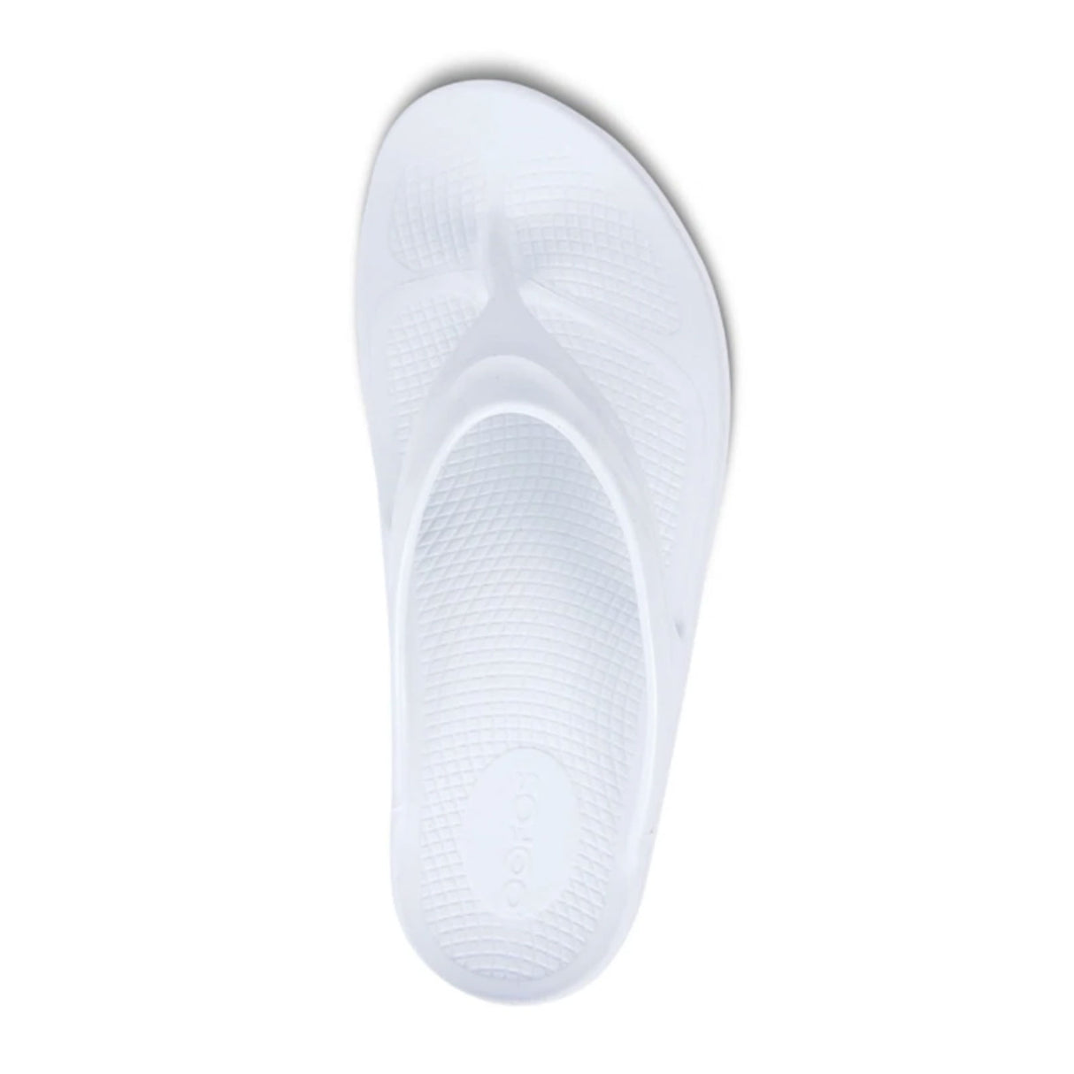 Oofos OOlala Sandal (Women) - White Sandals - Thong - The Heel Shoe Fitters