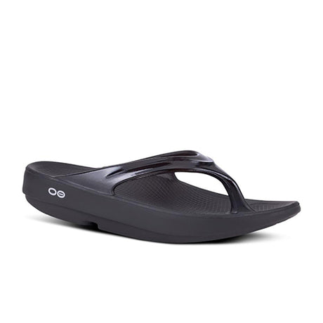 Oofos OOlala Sandal (Women) - Black Sandals - Thong - The Heel Shoe Fitters