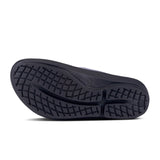 Oofos OOlala Luxe Sandal (Women) - Black/Atlantis Sandals - Thong - The Heel Shoe Fitters