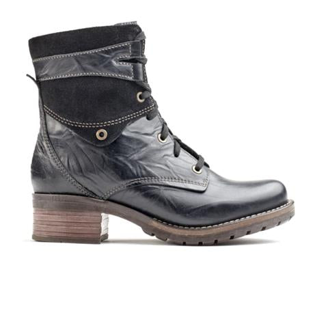 Dromedaris Kara Suede Ankle Boot (Women) - Black Boots - Fashion - Mid Boot - The Heel Shoe Fitters