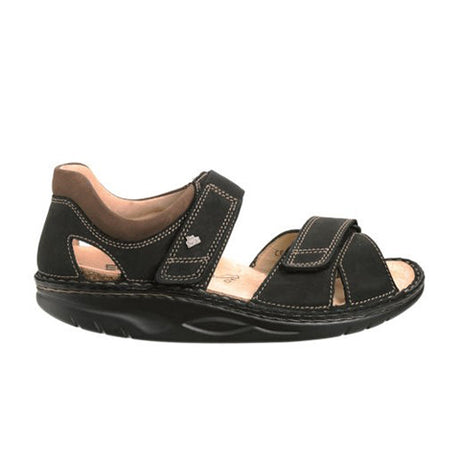 Finn Comfort Samara Backstrap Sandal (Unisex) - Buggy/Schwarz Sandals - Backstrap - The Heel Shoe Fitters