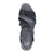 Dansko Addyson Wedge Sandal (Women) - Black Glazed Kid Leather Sandals - Wedge - The Heel Shoe Fitters