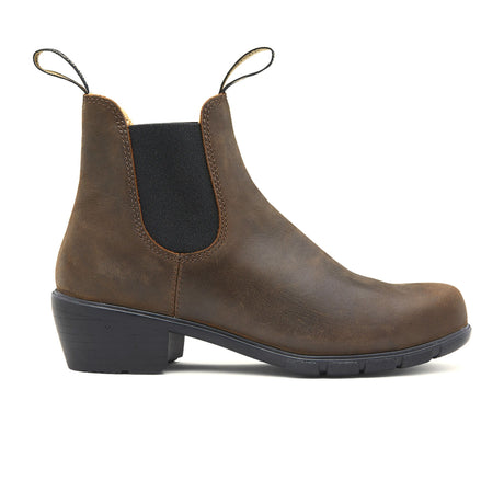 Blundstone 1673 Heeled Chelsea Boot (Women) - Antique Brown Boots - Fashion - Chelsea - The Heel Shoe Fitters