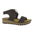 Naot Alpicola Backstrap Sandal (Women) - Oily Coal Sandals - Heel/Wedge - The Heel Shoe Fitters
