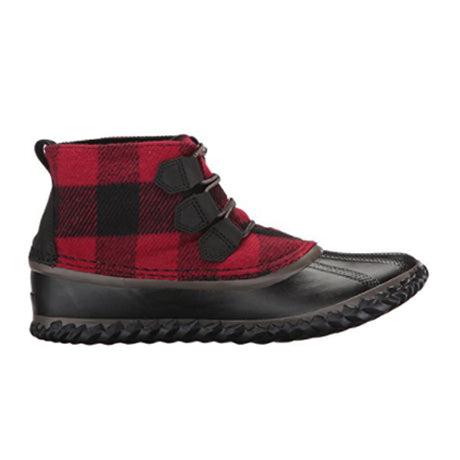 Sorel Out 'N About Plus (Women) - Black/Mud Boots - Winter - Ankle Boot - The Heel Shoe Fitters