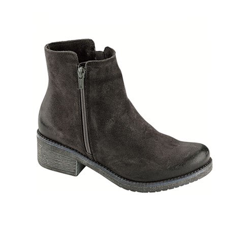 Naot Wander Zip Ankle Boot (Women) - Oily Midnight Suede Boots - Fashion - Ankle Boot - The Heel Shoe Fitters