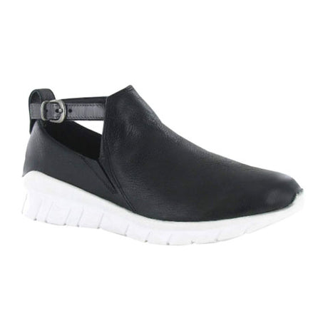 Naot Cosmic Backstrap Sandal (Women) - Soft Black Leather Dress-Casual - Slip Ons - The Heel Shoe Fitters