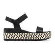 Sorel Cameron Flatform Sandal (Women) - Black Sandals - Wedge - The Heel Shoe Fitters