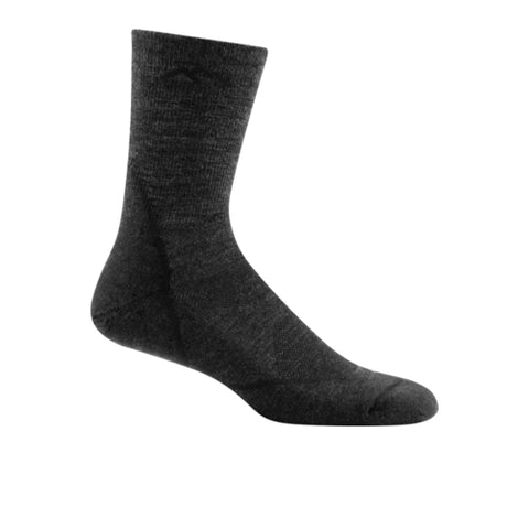 Darn Tough Light Hiker Lightweight Micro Crew Sock with Cushion (Men) - Black Accessories - Socks - Performance - The Heel Shoe Fitters