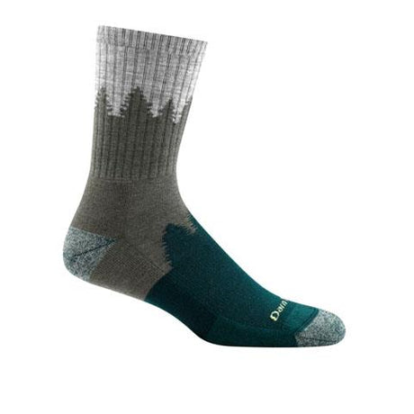 Darn Tough Number 2 Midweight Micro Crew Sock with Cushion (Men) - Green Accessories - Socks - Performance - The Heel Shoe Fitters