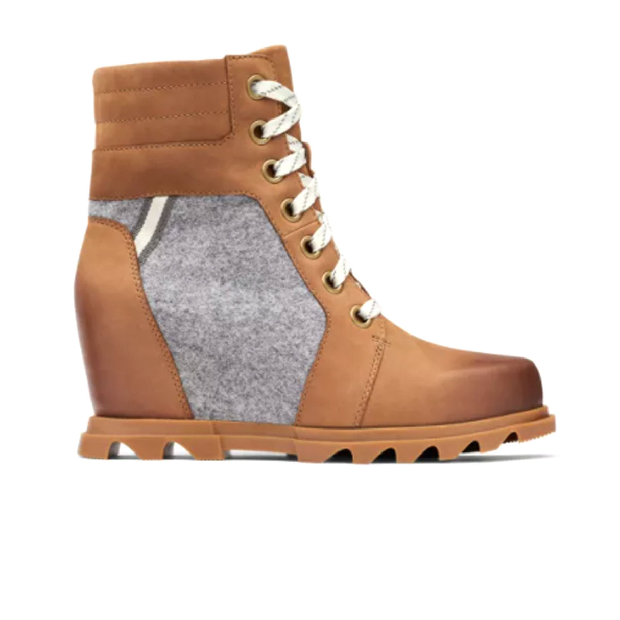 Sorel Joan of Arctic Wedge III Lexie (Women) - Taffy/Gum Boots - Fashion - Ankle Boot - The Heel Shoe Fitters