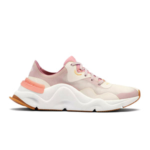 Sorel Kinetic Rnegd Float Sneaker (Women) - Chalk/Eraser Pink Athletic - Athleisure - The Heel Shoe Fitters