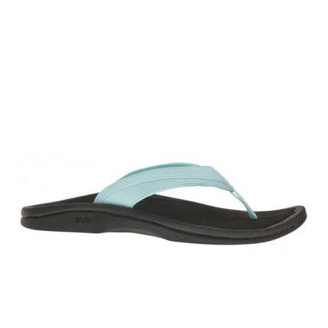 OluKai 'Ohana Sandal (Women) - Sea Glass/Black Sandals - Thong - The Heel Shoe Fitters