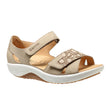 Ganter Genda 6 Backstrap Sandal (Women) - Taupe Sandals - Backstrap - The Heel Shoe Fitters