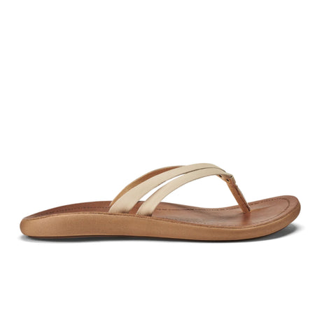 OluKai Kapehe Luana Thong Sandal (Women) - Tapa/Sahara Sandals - Thong - The Heel Shoe Fitters