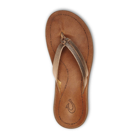 OluKai Kapehe Luana Sandal (Women) - Bubbly/Sahara Sandals - Thong - The Heel Shoe Fitters