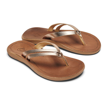 OluKai Kapehe Luana Sandal (Women) - Bubbly/Sahara Sandals - Thong - The Heel Shoe Fitters